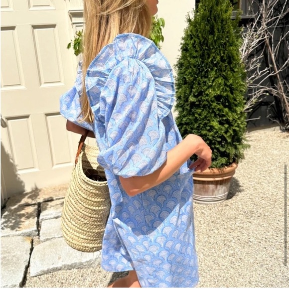 NEW Emerson Fry ADELINA LONG SLEEVE DRESS SUNDAY FLOWERS ORGANIC small - Picture 4 of 12